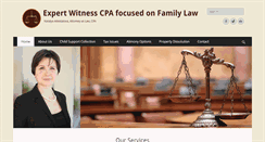 Desktop Screenshot of familylawexpertwitness.com