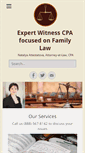 Mobile Screenshot of familylawexpertwitness.com
